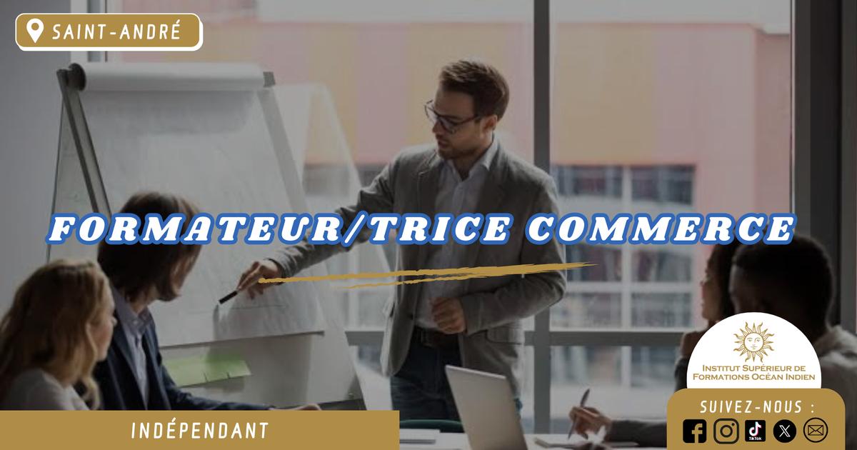 [ISFOI] Formateur/trice Commerce