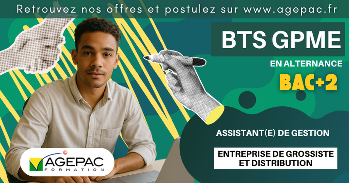 Assistant(e) de Gestion (H/F) - BTS GPME en Alternance au sein d'une Entreprise de Grossiste et Distribution | REF816