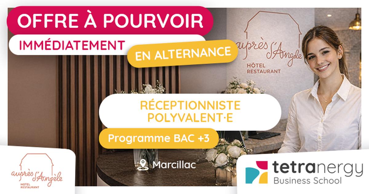 RÉCEPTIONNISTE EN ÉTABLISSEMENT TOURISTIQUE