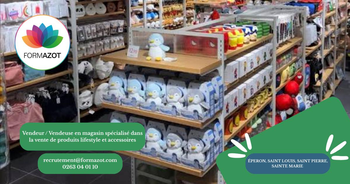 Vendeur / Vendeuse en magasin spécialisé dans la vente de produits lifestyle et accessoires en alternance (H/F)