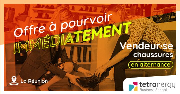 2 VENDEUR·SES EN MAGASIN DE CHAUSSURES (Saint-Pierre)