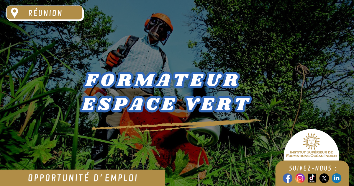 Formateur Espace vert H/F