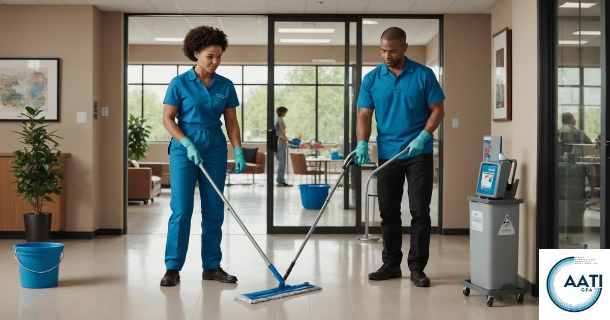 Agent de propreté et hygiène
