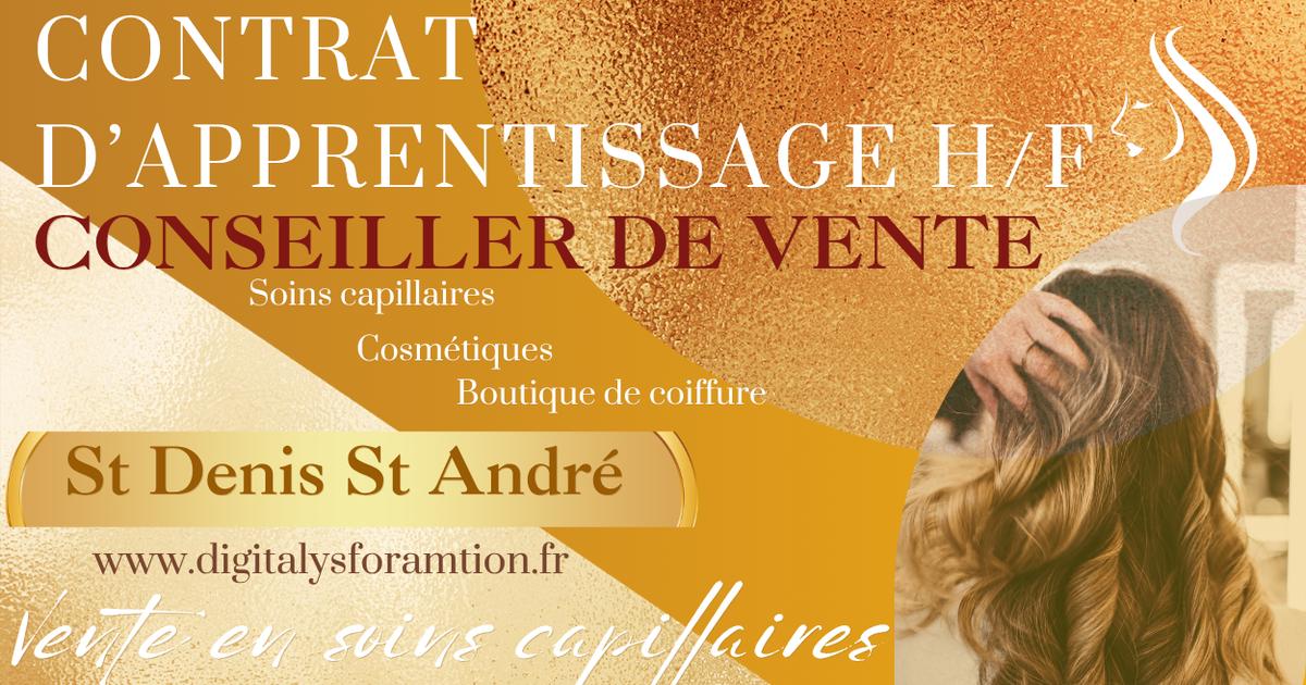 OFFRE D’EMPLOI : CONTRAT D’APPRENTISSAGE VENDEUR(SE) EN SOINS COSMETIQUE CAPILLAIRE H/F