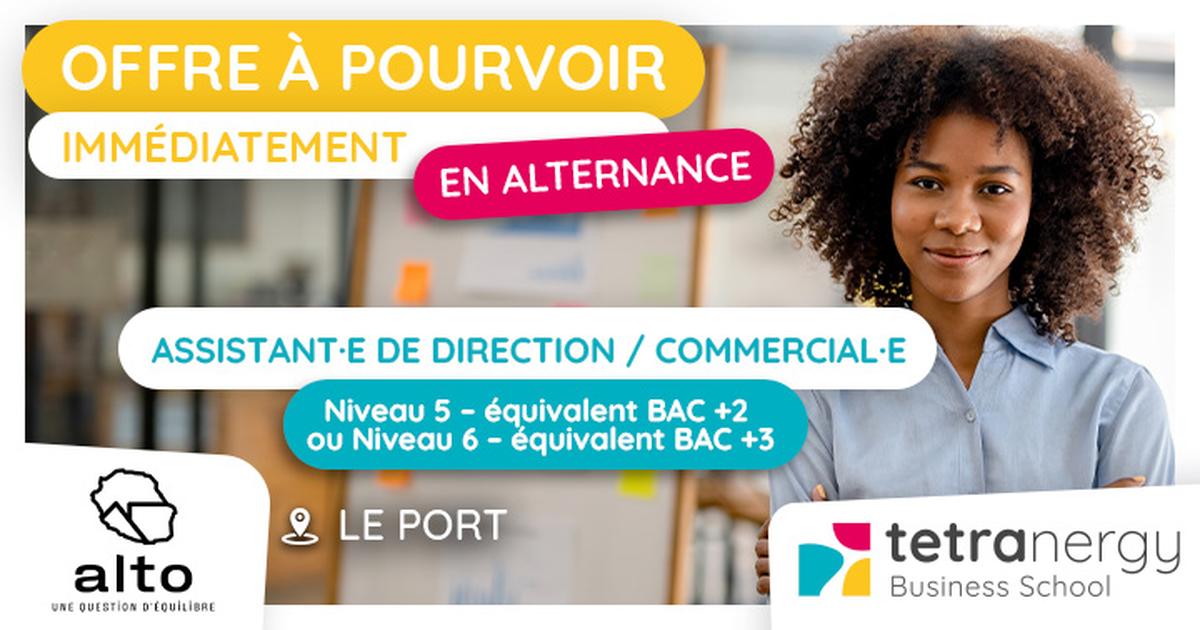 ASSISTANT·E DE DIRECTION /  ASSISTANT·E COMMERCIAL·E (Le Port)