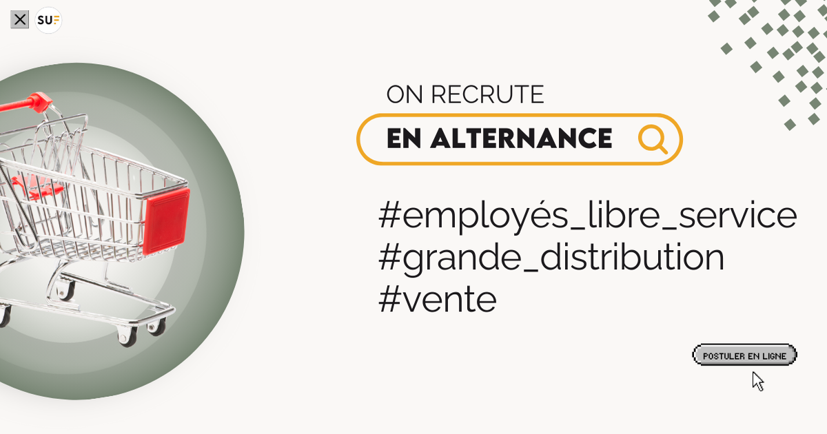 Employé polyvalent (H/F) / Orléans / Alternance
