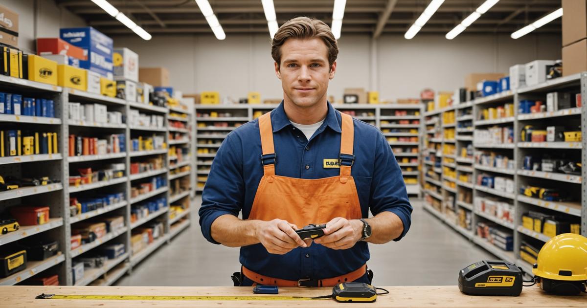 VENDEUR EN BRICOLAGE H/F