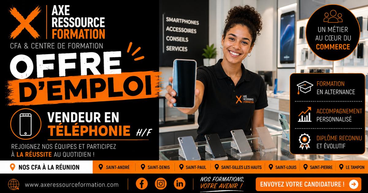 Vendeur en téléphonie H/F