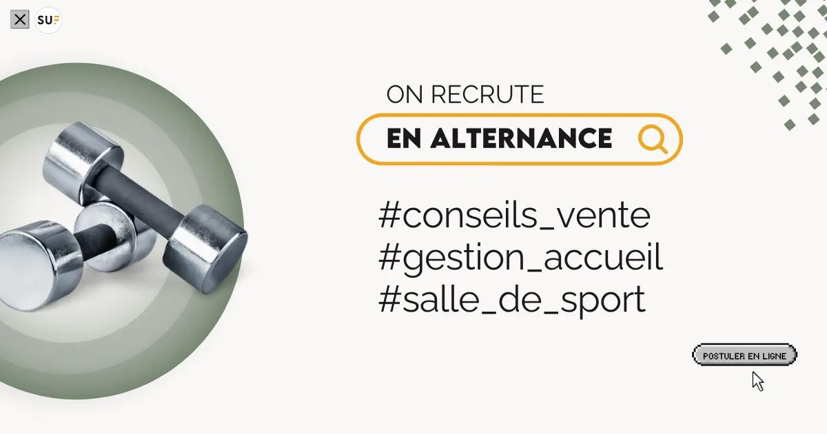 Commercial dans une salle de sport (H/F) / ORLEANS / Alternance