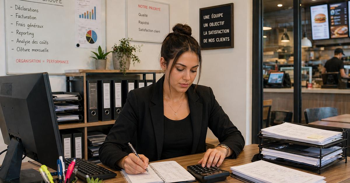 Secrétaire Comptable en alternance (franchise) / Sainte-Marie (H/F)