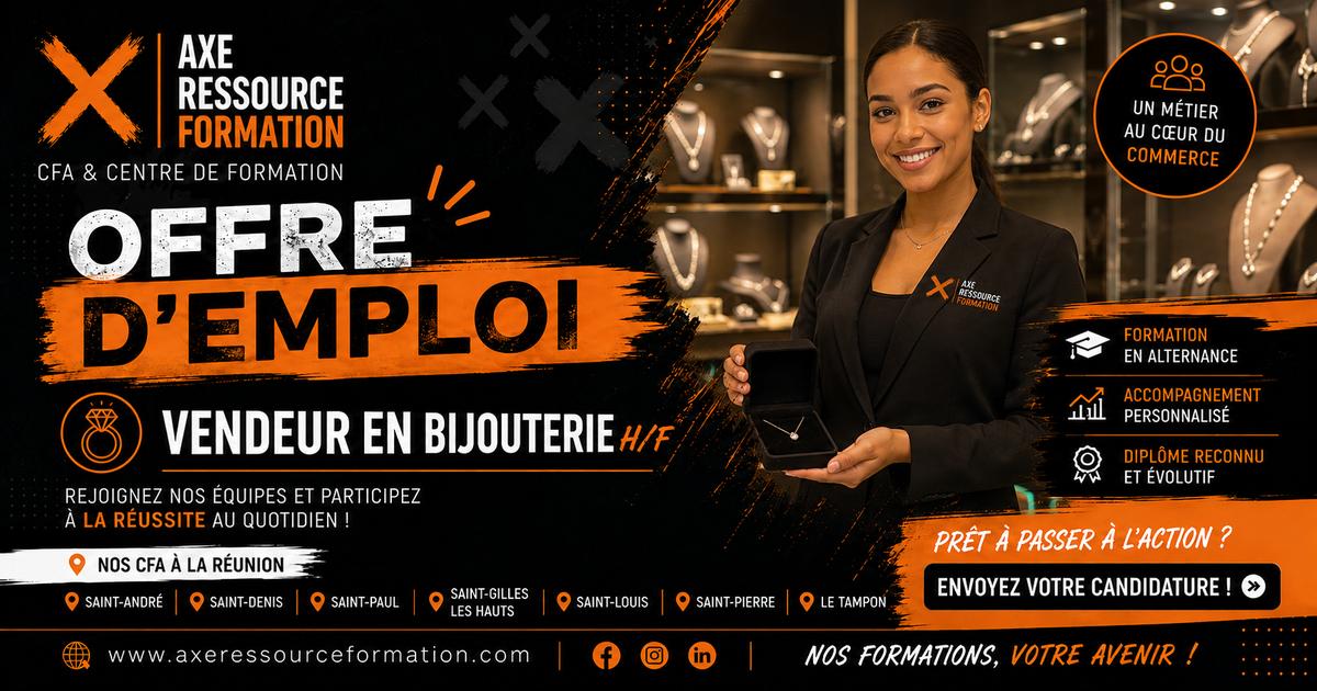 Vendeur en bijouterie H/F
