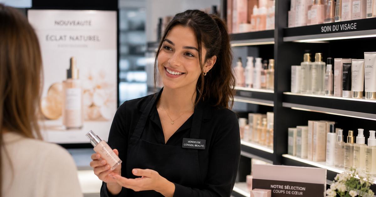 Vendeur en cosmétique/esthétique (Le port) - H/F