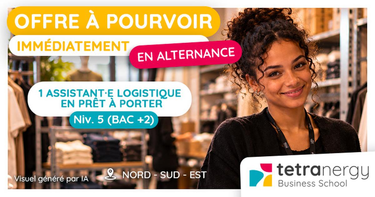 ASSISTANT·E LOGISTIQUE EN PRÊT A PORTER (La Réunion)