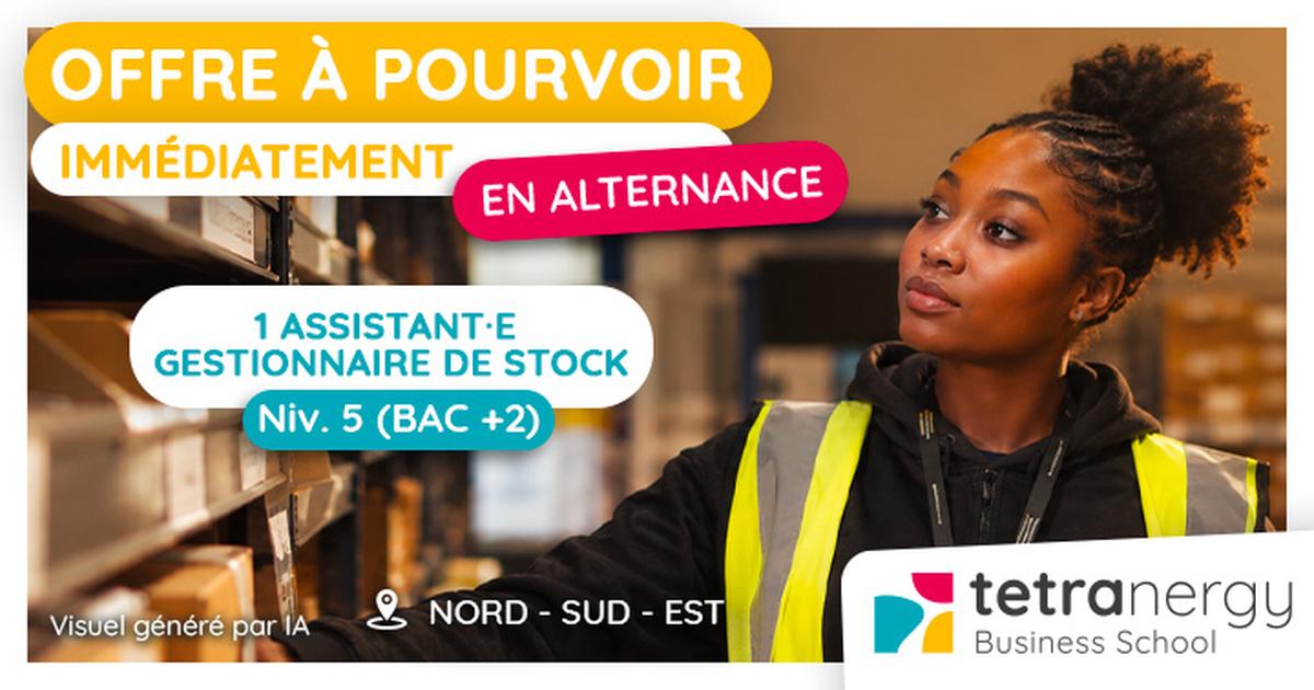 ASSISTANT·E GESTIONNAIRE DE STOCK (La Réunion)