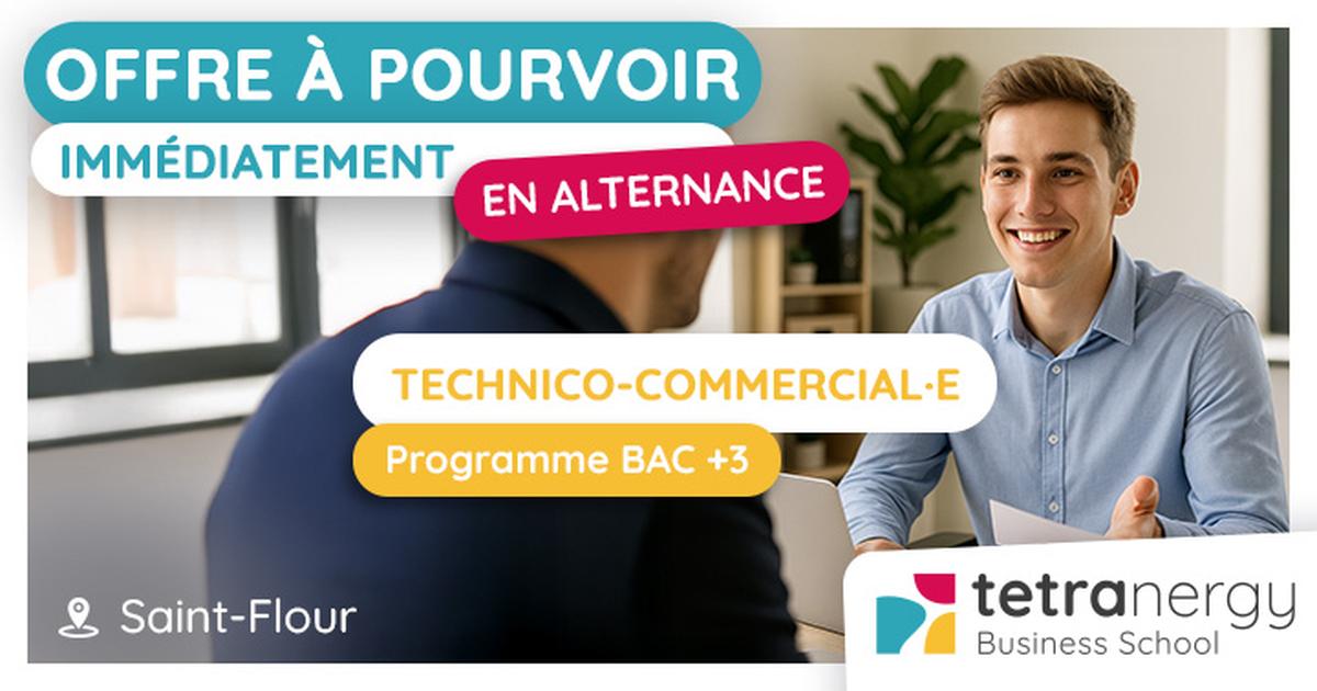 TECHNICO-COMMERCIAL·E (Saint-Flour)