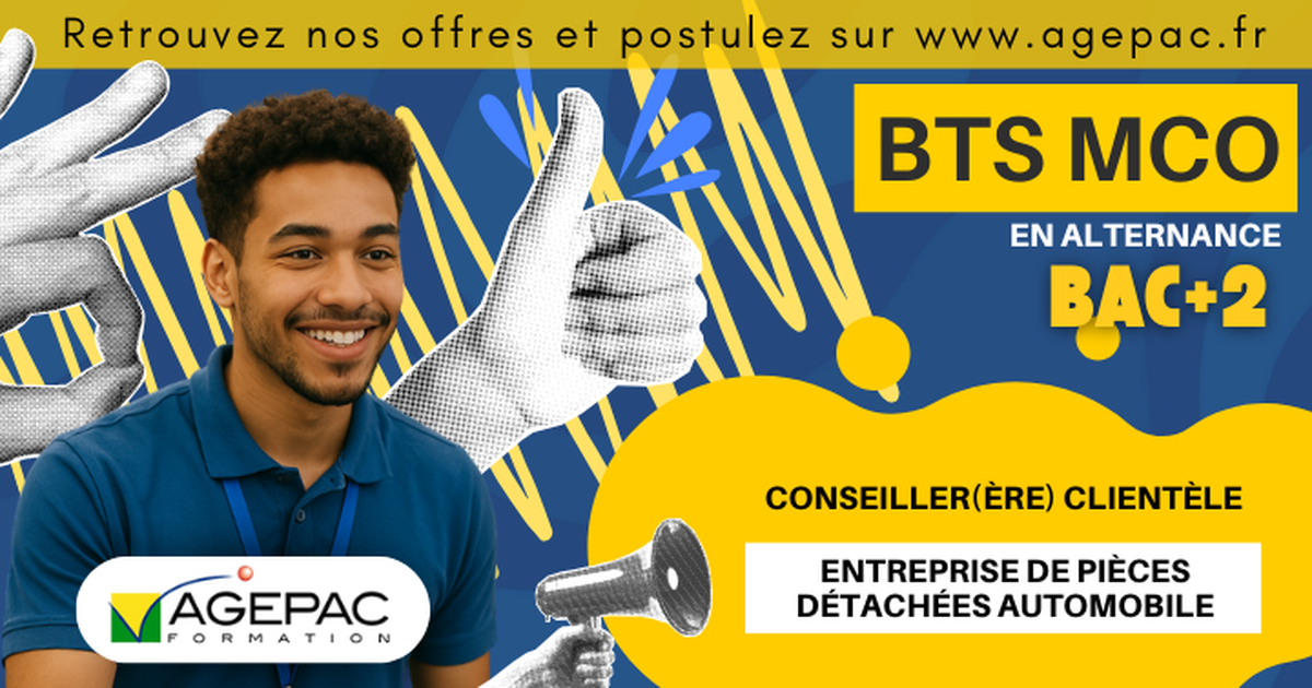 Conseiller(ère) Clientèle (H/F) en Alternance au sein d'une Entreprise de Pièces Détachées Automobile - BTS MCO en Alternance | REF799