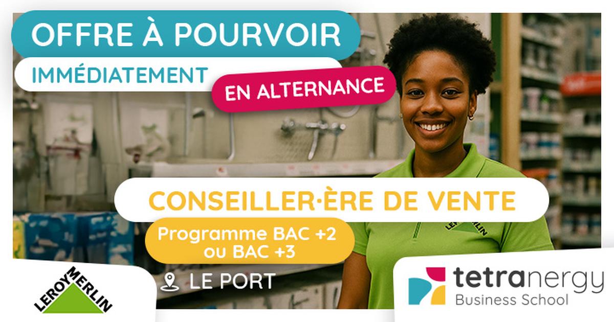CONSEILLER·ÈRE DE VENTE EN BRICOLAGE (Le Port)