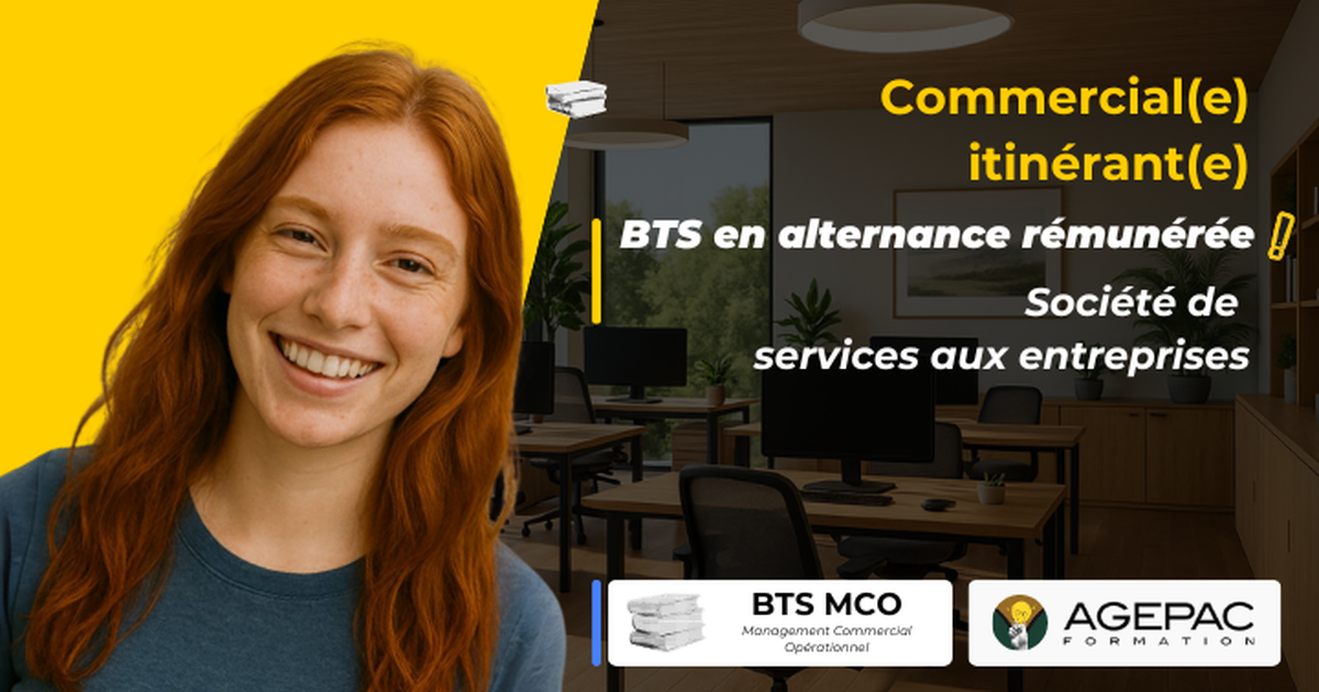 Attaché(e) Commercial(e) Terrain - BTS MCO en alternance | REF00593