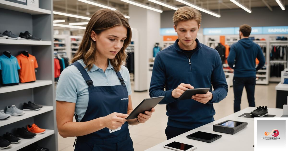 Conseiller(ère) de vente en magasin de sport en apprentissage