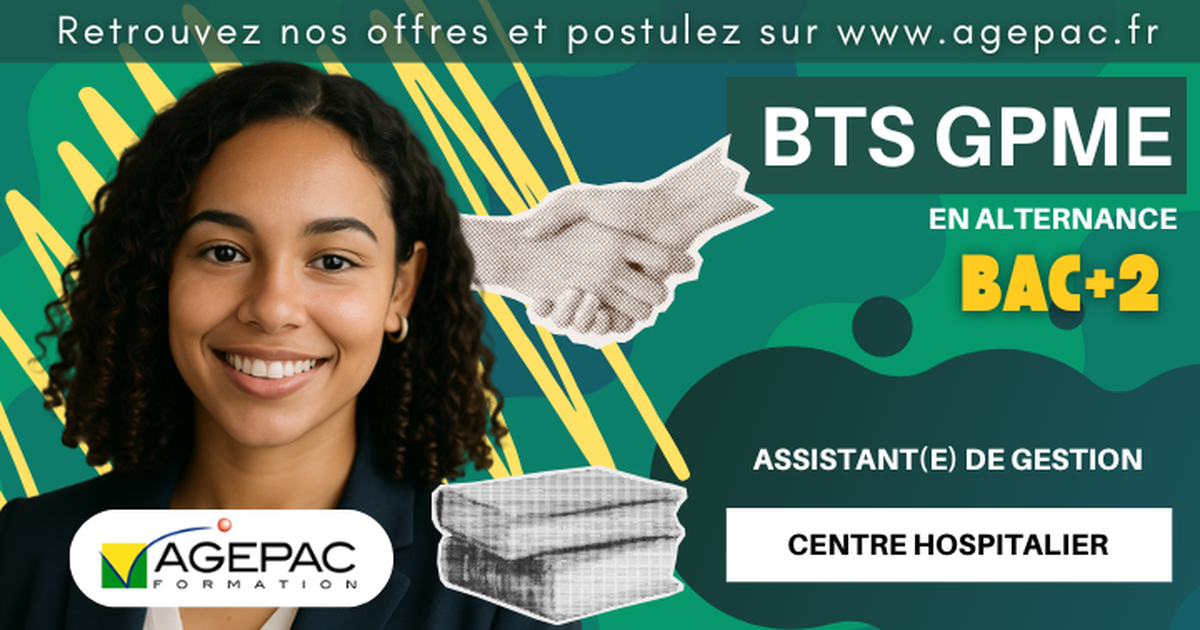 Assistant(e) de Gestion (H/F) - BTS GPME en Alternance au sein d'un Centre Hospitalier | REF955