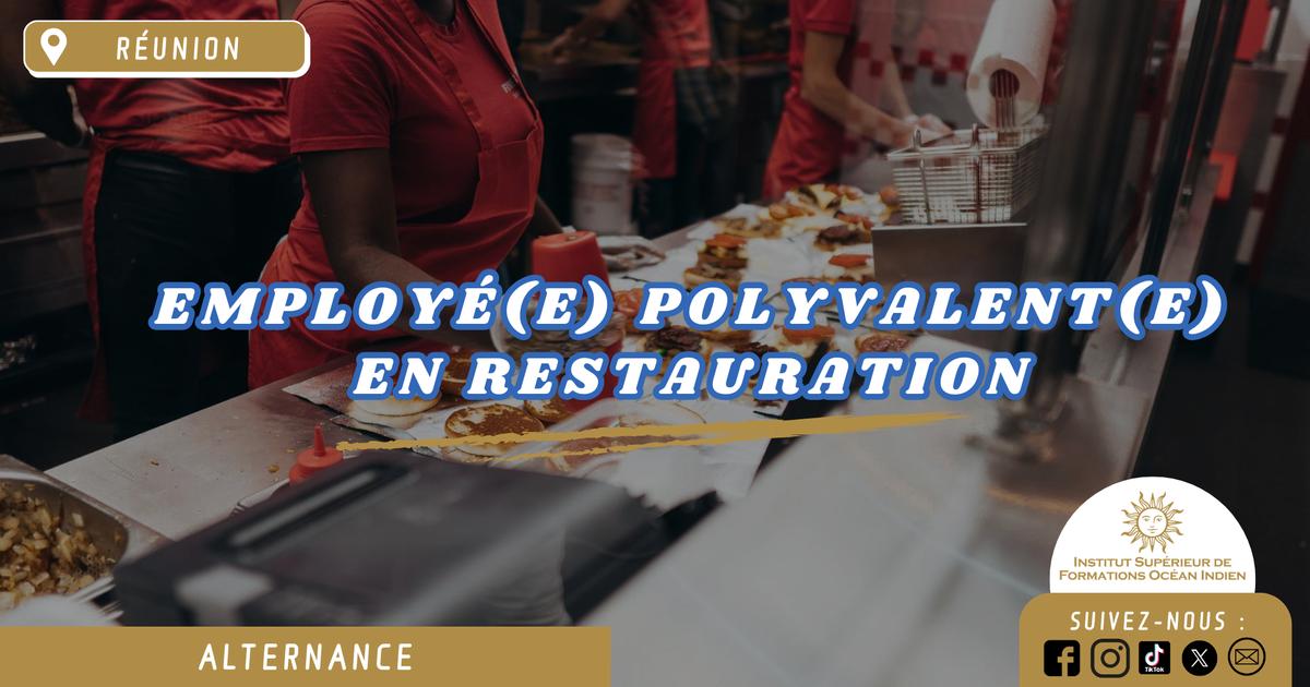 [NORD/EST] Employé(e) Polyvalent(e) en Restauration