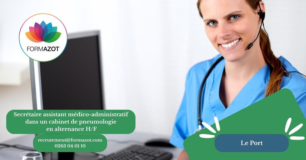 Secrétaire Assistant Médico-Administratif dans un cabinet de pneumologie H/F - (Le Port)