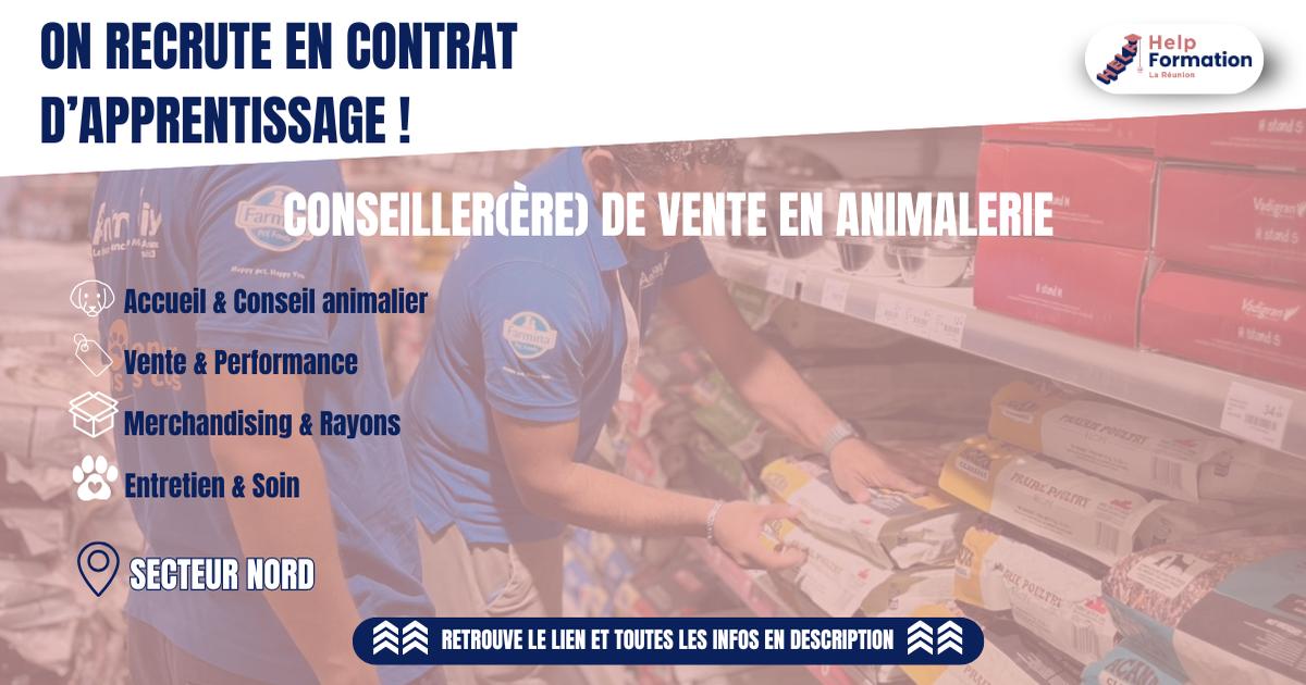 Conseiller de Vente en animalerie H/F (contrat en apprentissage) (12/08/2026)