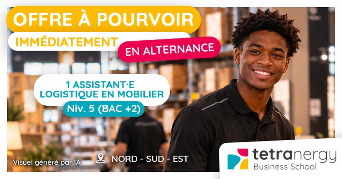 ASSISTANT·E LOGISTIQUE EN MOBILIER (La Réunion)