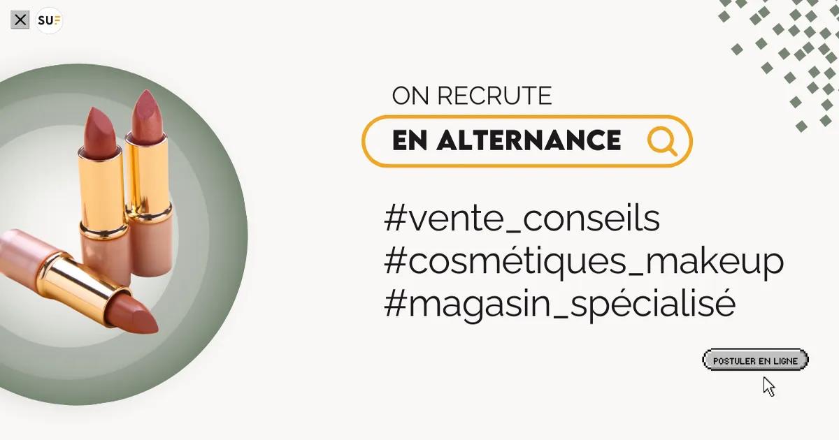 Vendeur en cosmétique H/F / Orléans / Alternance