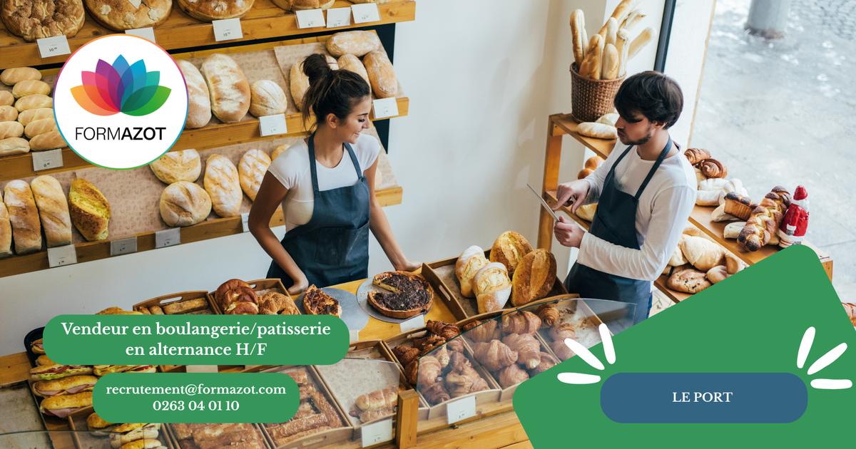 Vendeur en boulangerie/Pâtisserie en alternance H/F - Le Port