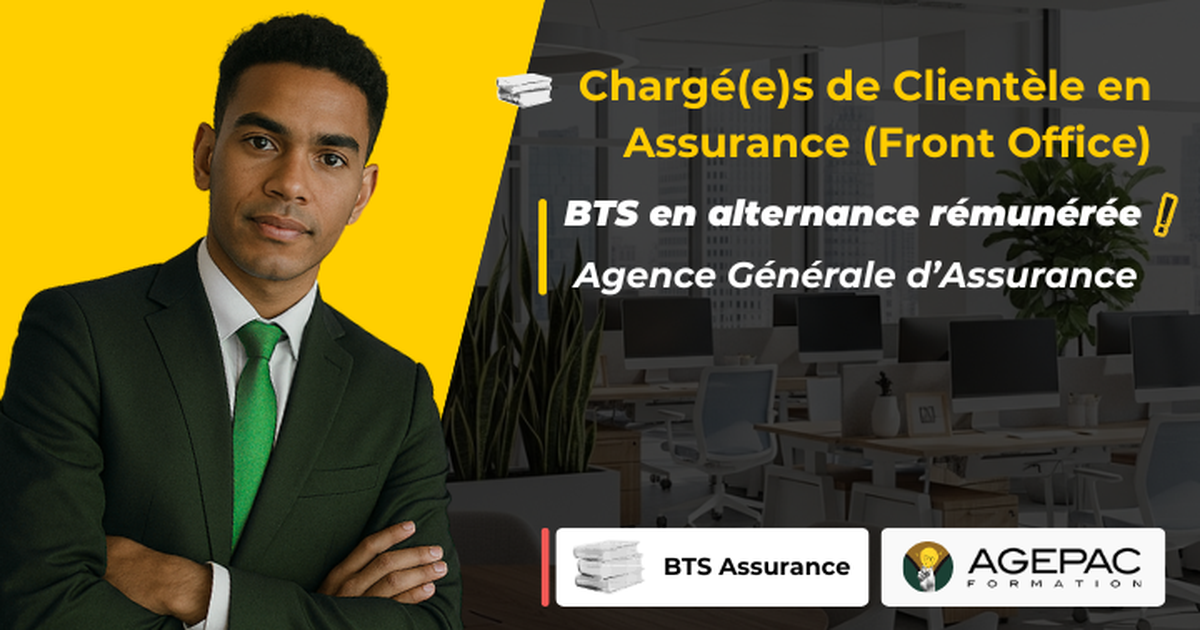 Chargé(e) de Clientèle Front Office (H/F) en Alternance au sein d'une Société de Courtage | REF00383