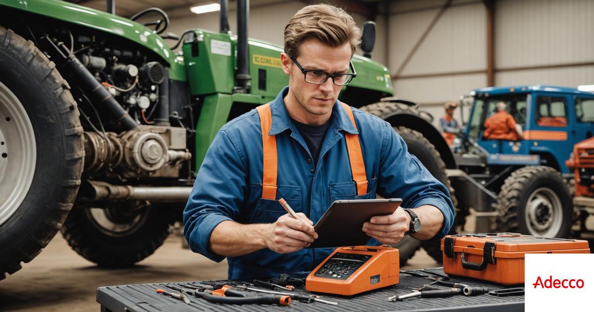 Technicien de maintenance d'équipements agricoles (H/F)