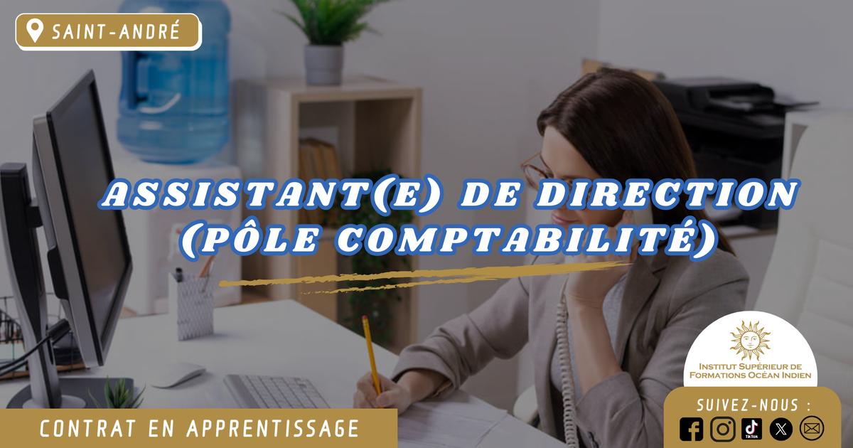 Assistant(e) de Direction - Pôle Comptabilité