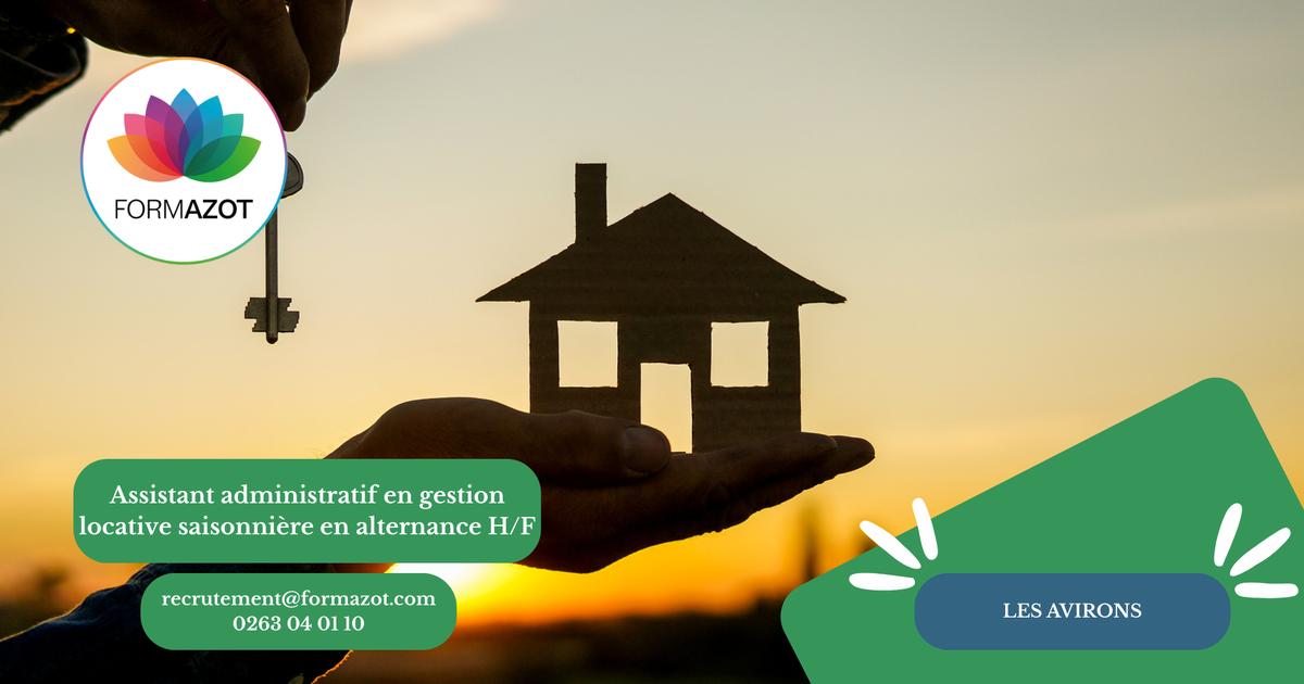 Assistant administratif en gestion locative saisonnière en alternance H/F - (Les Avirons)