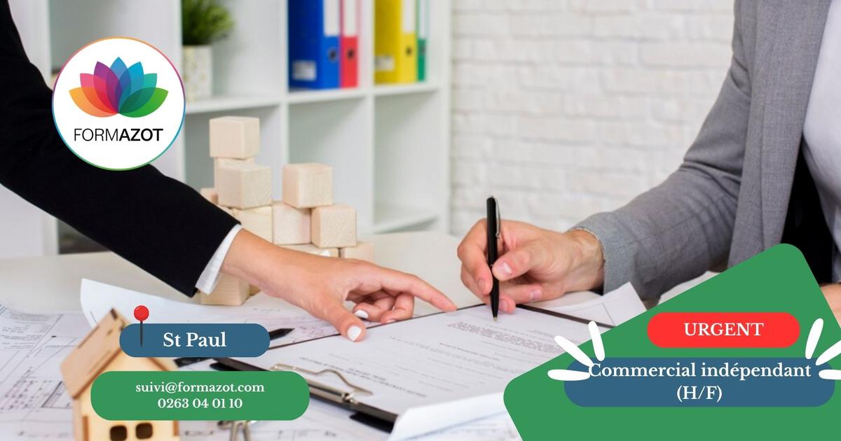 Offre d'emploi - Commercial Indépendant H/F