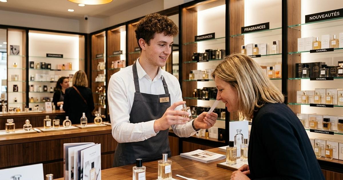 Vendeur/vendeuse en parfumerie
