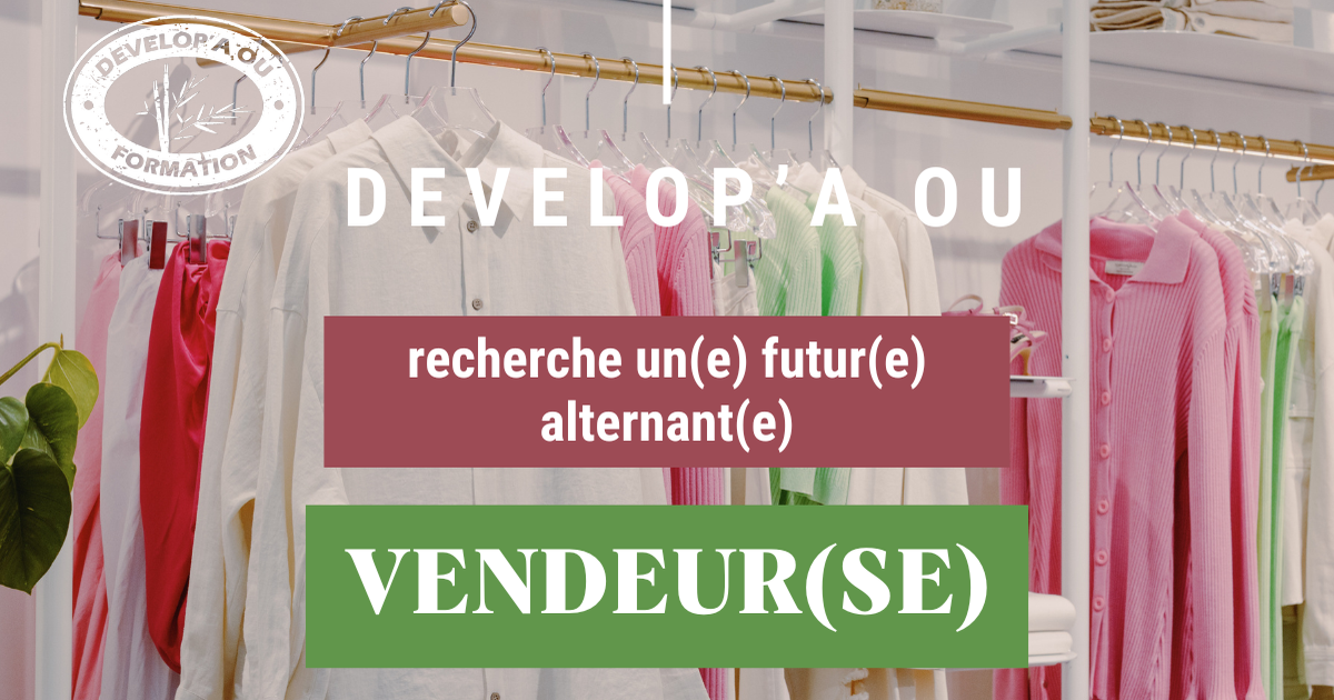 Apprenti Vendeur en prêt-à-porter H/F