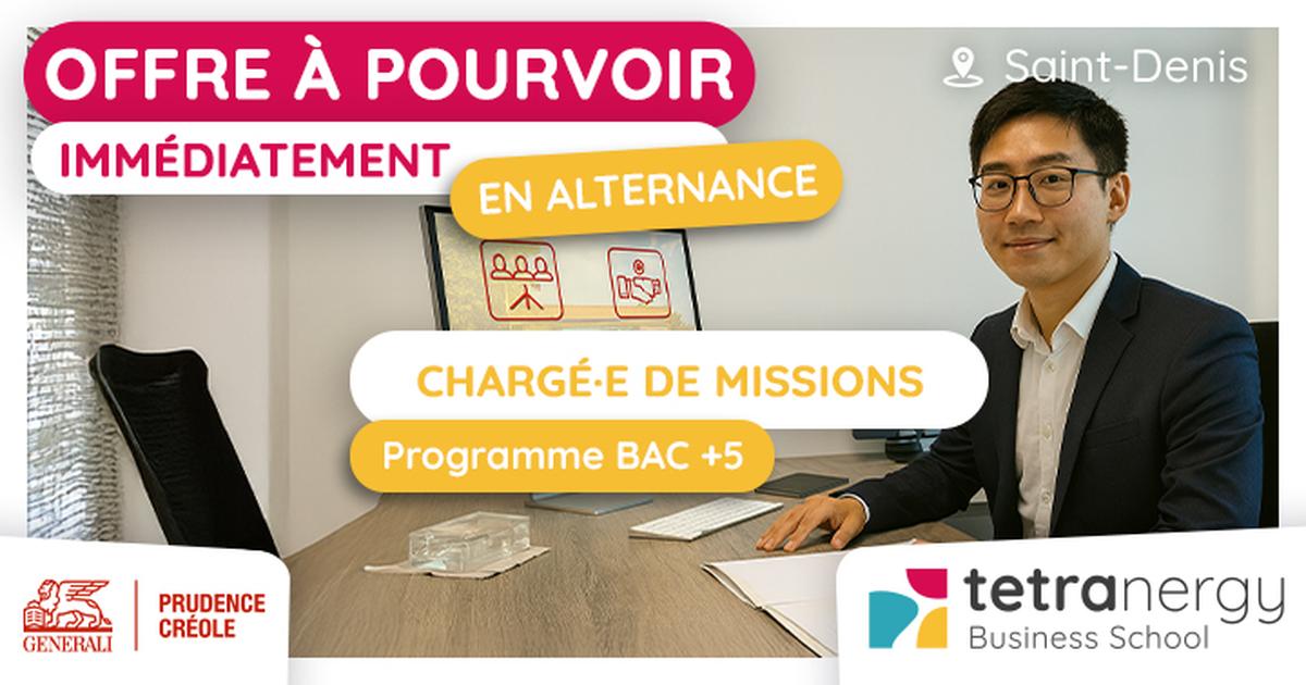 CHARGÉ·E DE MISSIONS (Saint-Denis)