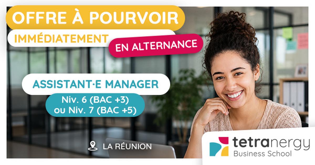 ASSISTANT·E MANAGER (La Réunion)