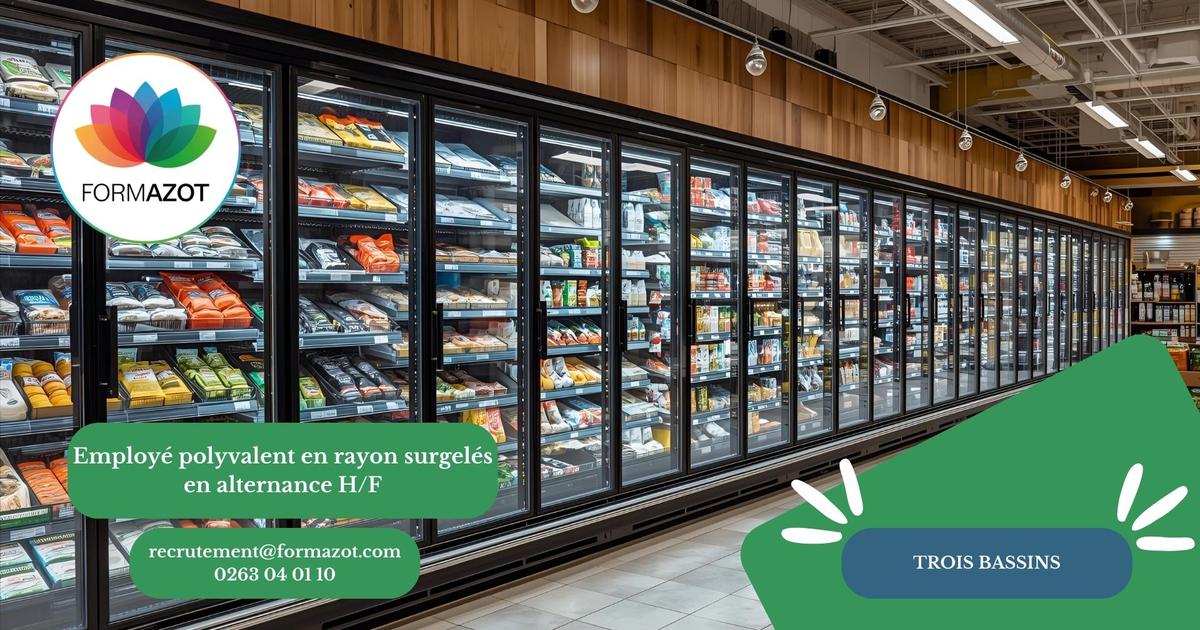 Employé polyvalent en rayon surgelés en alternance H/F