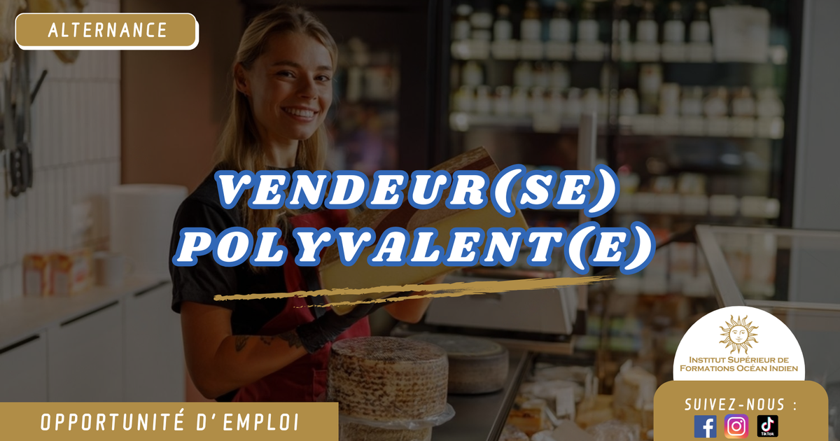 [SUD] Vendeur(se) Polyvalent(e)
