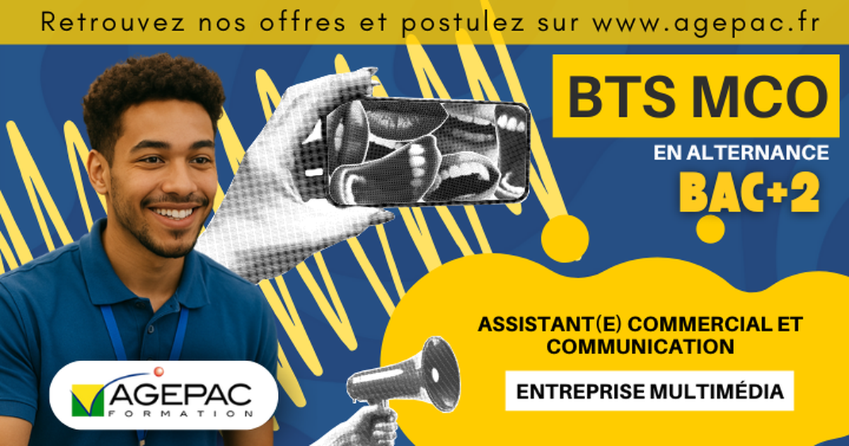 Assistant(e) commercial(e) et communication (H/F) en Alternance - BTS MCO en Alternance – Entreprise Multimédia | Ref798