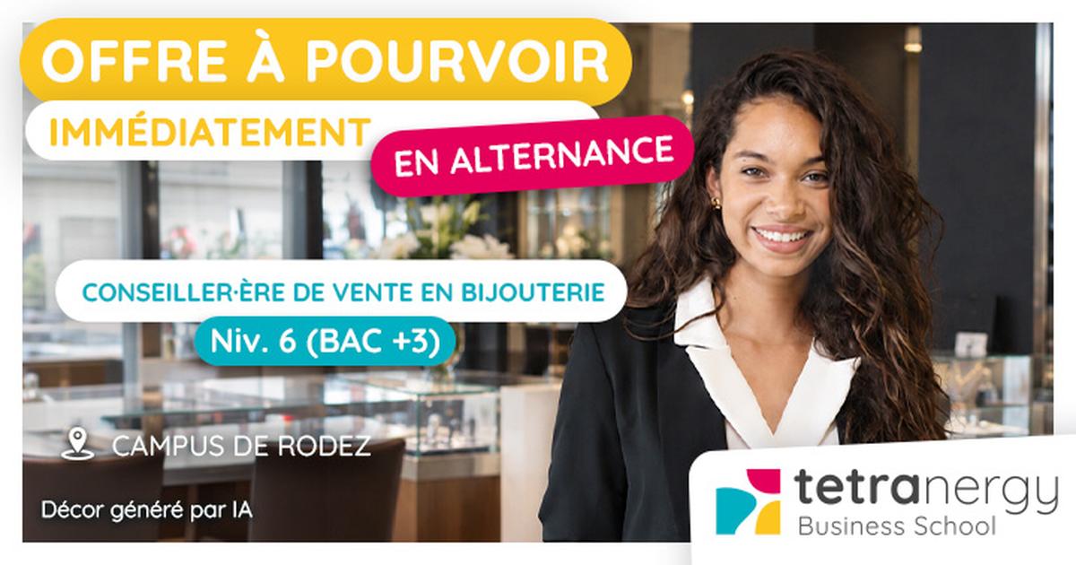CONSEILLER·ÈRE DE VENTE EN BIJOUTERIE (Rodez & Albi)