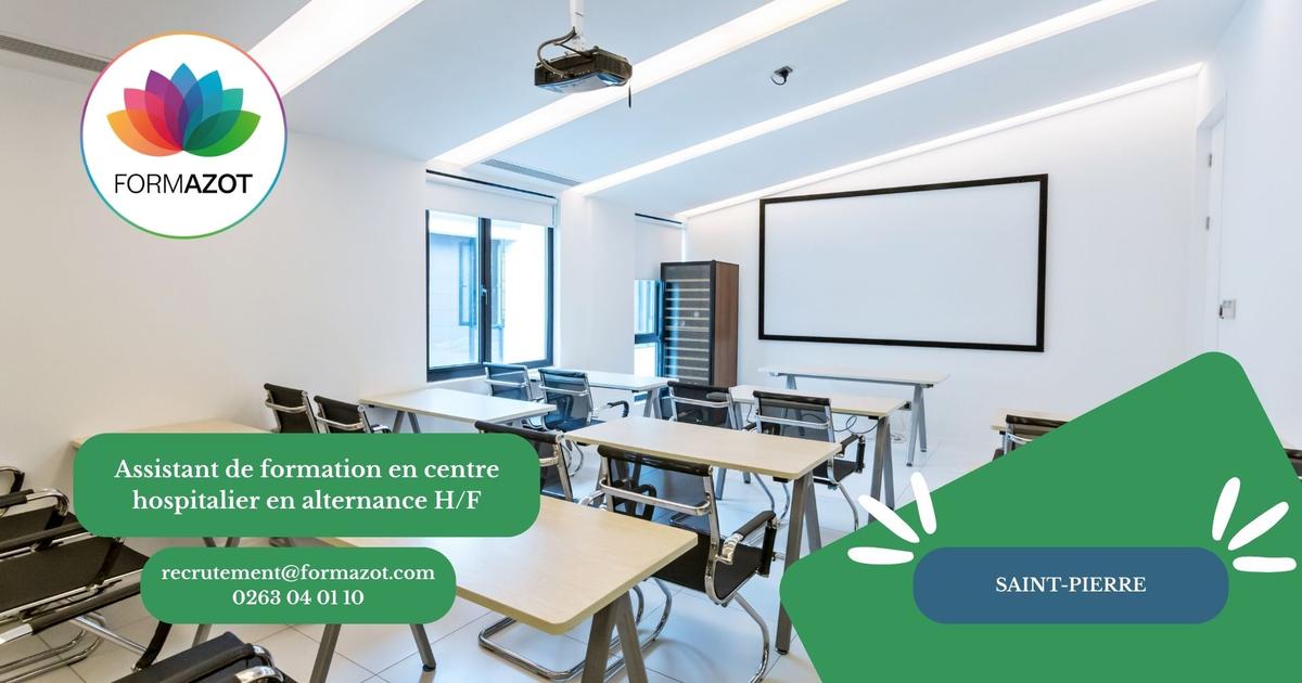 Assistant de formation en centre hospitalier en alternance H/F - (Saint-Pierre)