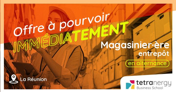 MAGASINIER·ÈRE (Saint-Louis)