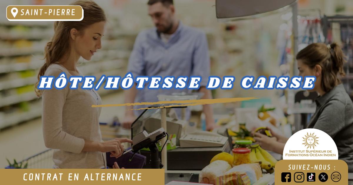 Hôte/Hôtesse de caisse