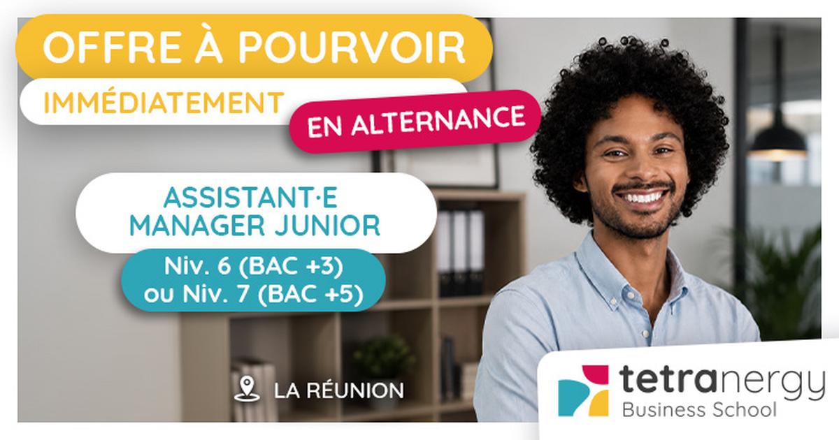 ASSISTANT·E MANAGER JUNIOR (La Réunion)