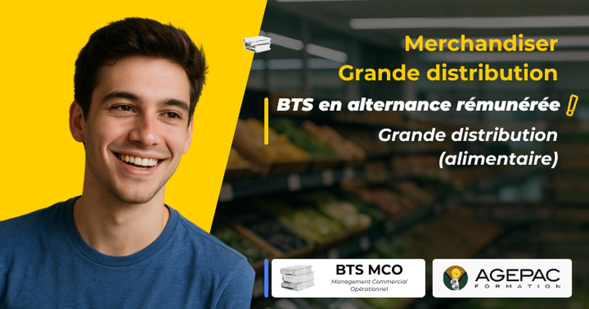 Technicien(ne) Merchandising (H/F) - BTS MCO en alternance | REF00484