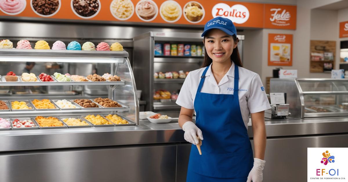 VENDEUR DE GLACE H/F