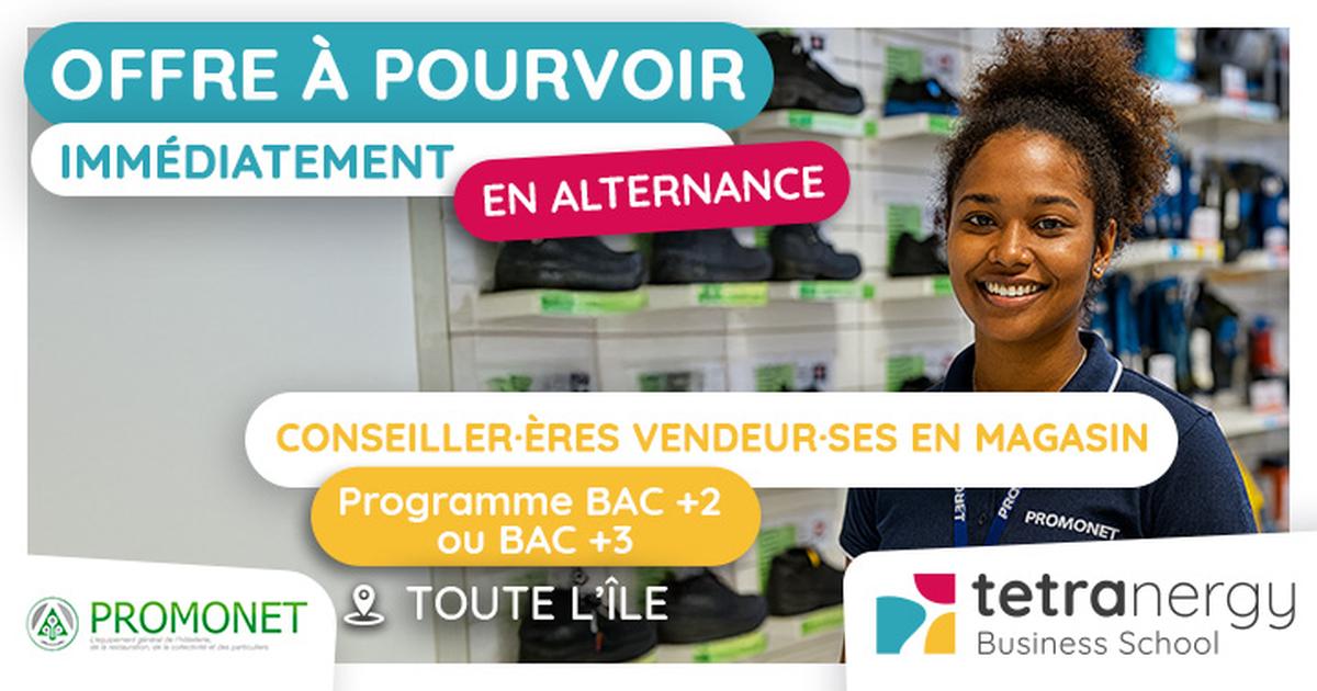 CONSEILLER·ÈRE DE VENTE EN MATÉRIEL DE CUISINE (Toute l'île)